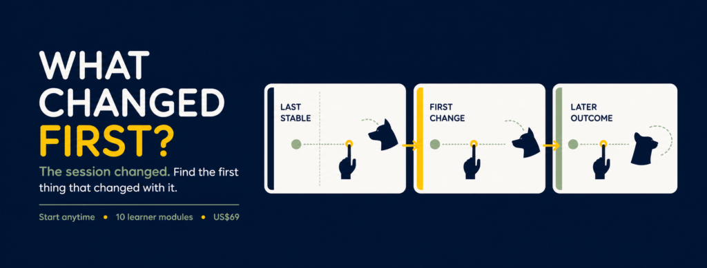 What Changed First?